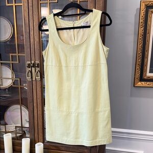 Calvin Klein Collection Light Yellow Mini Dress